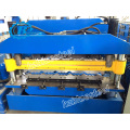 Colour Metal Corrugated Step Tile Roof Rollformer/ Glazed Iron Step Tile Roofing Sheet Making Machine